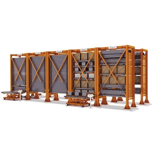 Vertikales automatisches -Lagersystem - MultiLogitower  - LOGITOWER - für Rohre / für Blech / für Lagerhallen
