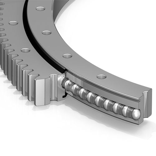 Drehverbindung mit Außenverzahnung - Thin series - XUZHOU FENGHE SLEWING BEARING CO.,LTD - Kugel / einreihig / Vierpunkt-Kontakt