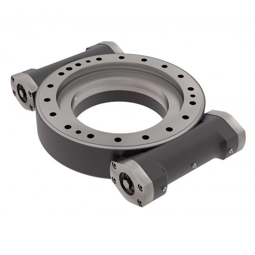 Schwenktrieb mit Schnecke - XUZHOU FENGHE SLEWING BEARING CO.,LTD - mit Kugel-Drehverbindungen / für Solarnachführung / kompakt