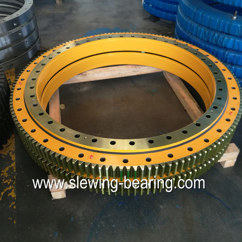 Drehverbindung mit Außenverzahnung - light series - XUZHOU FENGHE SLEWING BEARING CO.,LTD - Kugel / einreihig / Vierpunkt-Kontakt