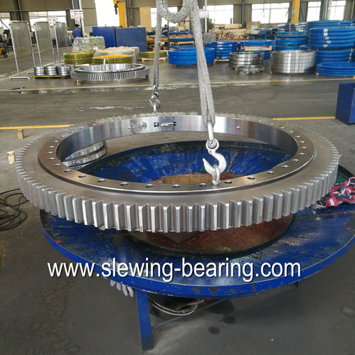 Drehverbindung mit Außenverzahnung - 02 series - XUZHOU FENGHE SLEWING BEARING CO.,LTD - Innenverzahnung / unverzahnt / Kugel