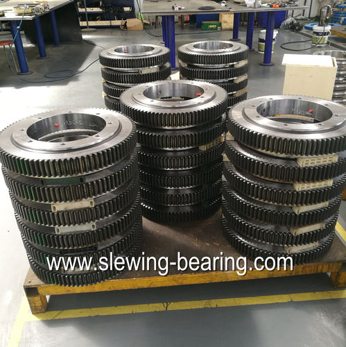 Drehverbindung mit Außenverzahnung - 01 - XUZHOU FENGHE SLEWING BEARING CO.,LTD - Innenverzahnung / unverzahnt / Kugel