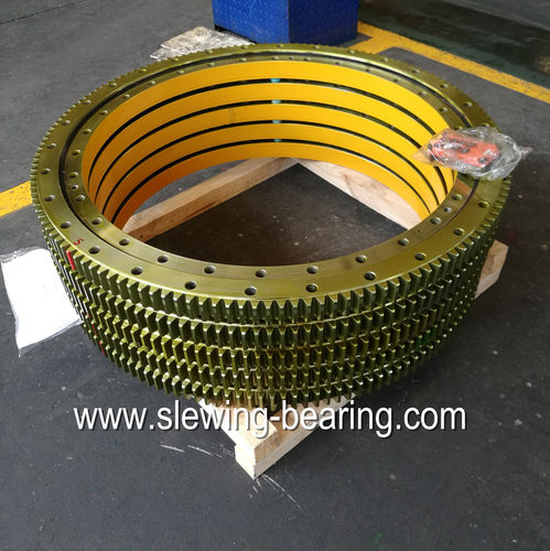 Drehverbindung mit Außenverzahnung - 01 - XUZHOU FENGHE SLEWING BEARING CO.,LTD - Innenverzahnung / unverzahnt / Kugel