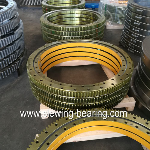 Drehverbindung mit Außenverzahnung - XUZHOU FENGHE SLEWING BEARING CO.,LTD - Kugel / einreihig / Präzision
