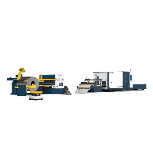 Faserlaser-Schneidemaschine - SF1503CH - Jinan Senfeng Laser Technology Co. Ltd. - für Aluminium / für feine Bleche / für Spulen
