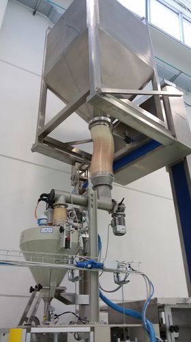 Container-Entleersystem - TECHNOSILOS - für die Lebensmittelindustrie