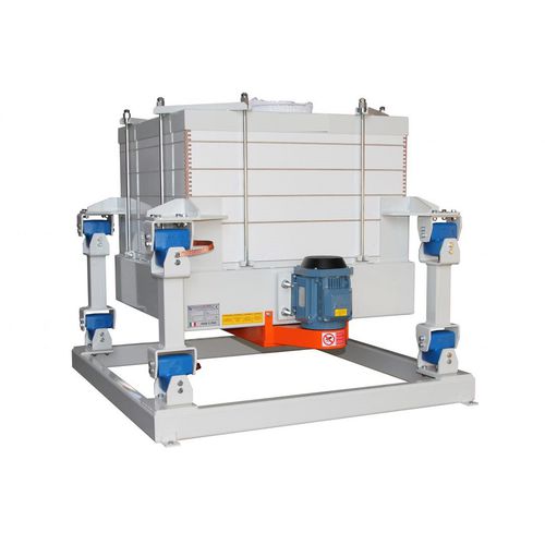 Siebanlage für die Lebensmittelindustrie - TECHNOSILOS - Schwing / für Pulver / selbstreinigend