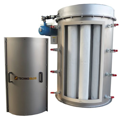 Filter für Feststoffe - TECHNOSILOS - Druckluft / Staub / Patronen