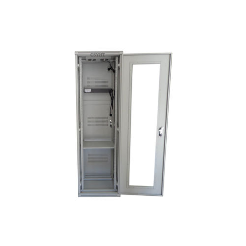 Bodenstehender Netzschrank - K6642 - Shenzhen YHT Broadband Equipment Co., Ltd. - belüftet / verriegelbar / für den Innenraum