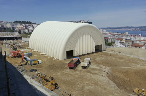 Traglufthalle für Industrieanwendung - BUILDAIR