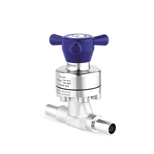 Handradventil - HP2000 series - Rotarex - pneumatisch / für Gas / Sauerstoff