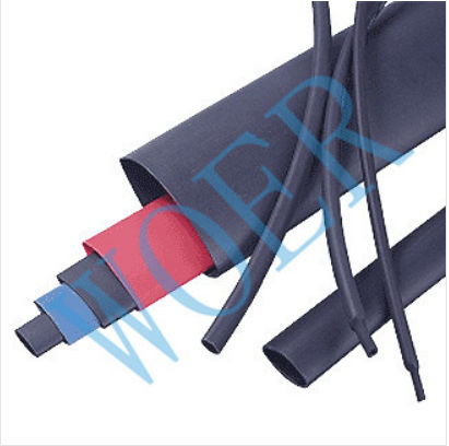 Schrumpfschlauch - SBRS-(2X)G - SHENZHEN WOER HEAT-SHRINKABLE MATERIAL CO.,LTD - rohrförmig / doppelwandig