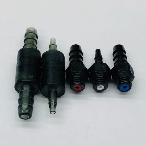 Geriffelter Anschluss - Airtrol Components Inc - pneumatisch / Polycarbonat / Polysulfon