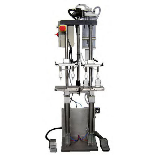 Halbautomatische Füllmaschine - SACMO - pedalbetrieben / für Flaschen / für Alkoholgetränke