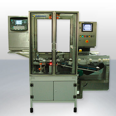 Markiermaschine mit Visionssystem - MJE50 - SACMO - Laser / Tintenstrahl / automatisch