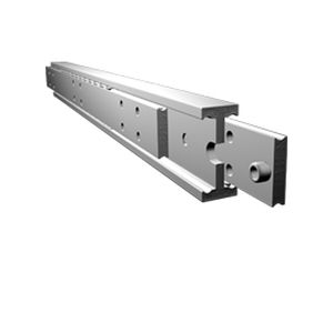 Voll ausziehbare Linear-Gleitschiene - MX-DTP 70 - Miluxor Schienen GmbH - teleskopisch / Kugel / für schwere Lasten