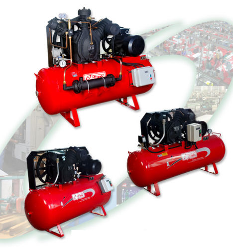 Kolbenkompressor - Giant series - Frank Compressors - Luft / mit Elektromotor / stationär