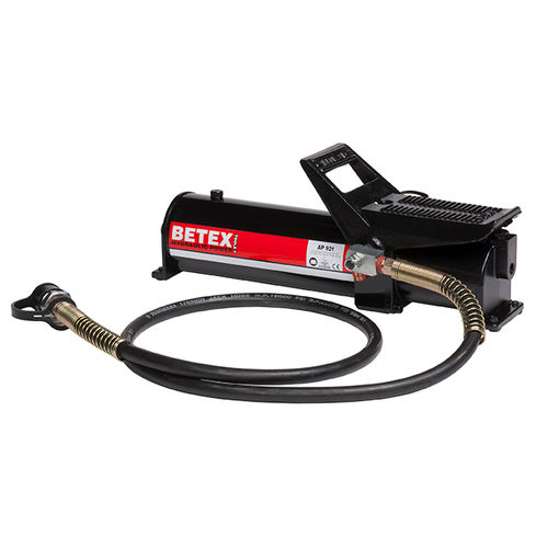 Hydraulische Kolbenpumpe - AP 921 - BETEX - pedalbetrieben / luftbetrieben / Aluminium