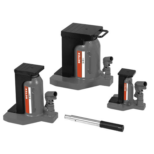 Hebebock / toe jack - TOE series - BETEX - hydraulisch / Maschinen / Stahl
