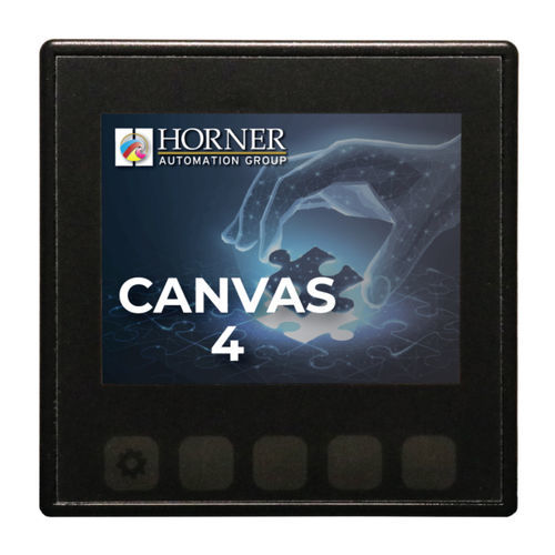HMI mit Touchscreen - Canvas 4 - Horner Tianjin Automation Technology Ltd - für DIN-Schiene / 320 x 240 / TFT LCD
