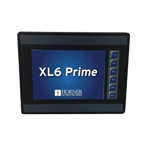 HMI mit resisitivem Touchscreen - XL6 Prime - Horner Tianjin Automation Technology Ltd - für DIN-Schiene / 640 x 480 / TFT LCD