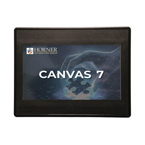 HMI mit Touchscreen - Canvas 7 - Horner Tianjin Automation Technology Ltd - für DIN-Schiene / 800 x 480 / TFT LCD