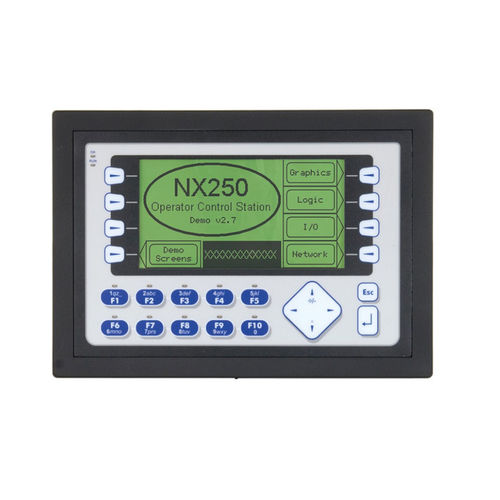HMI mit Touchscreen - NX series - Horner Tianjin Automation Technology Ltd - mit Tastatur / für DIN-Schiene / 128 x 64