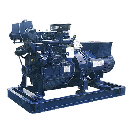 Diesel-Stromaggregat - CCFJ - Fujian Yihua Electrical Machinery Co., Ltd. - einphasig / stationär / 50 Hz