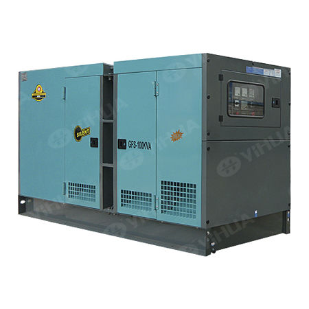 Diesel-Stromaggregat - DCEC series - Fujian Yihua Electrical Machinery Co., Ltd. - einphasig / Container / 50 Hz