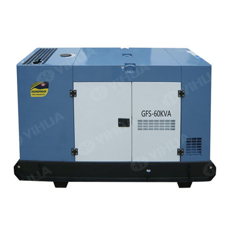 Diesel-Stromaggregat - LOVOL Series - Fujian Yihua Electrical Machinery Co., Ltd. - einphasig / Container / 50 Hz