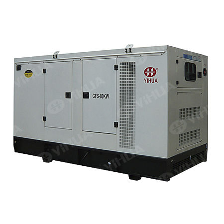Diesel-Stromaggregat - YUCHAI series - Fujian Yihua Electrical Machinery Co., Ltd. - einphasig / Container / 50 Hz