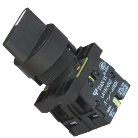 Auswahl-Knopf-Umschalter - LAY5 series - Shanghai Tianyi Electric Co., Ltd. - für Schalttafeleinbau / beleuchtet / unbeleuchtet