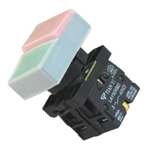 On/off-Drucktaster - LAY5 series - Shanghai Tianyi Electric Co., Ltd. - wasserdicht / für Schalttafeleinbau / mit Meldeleuchte