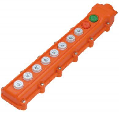 Handbediengerät für Kran - COB series - Shanghai Tianyi Electric Co., Ltd. - mit 2 Tasten / mit 4 Tasten / mit 6 Tasten