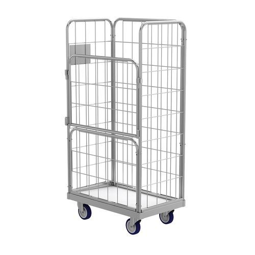 Rollcontainer für Textilien - SL-IB 8151-1.58 - SAMARIT S.R.O. - 4-Flügel / Drahtgewebe