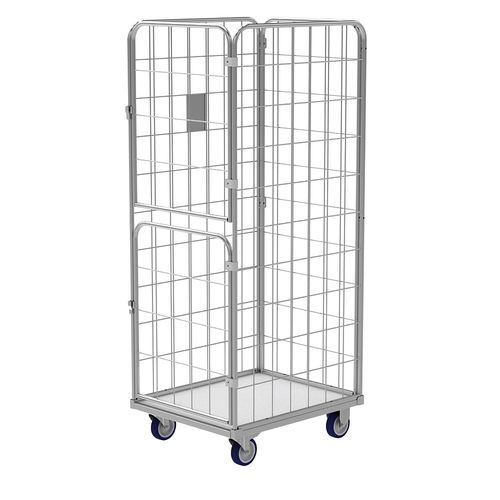 Rollcontainer für Textilien - GL 7179-1.56 - SAMARIT S.R.O. - Fachböden / 4-Flügel / Drahtgewebe