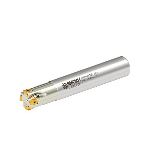 Fräser / 1/4 Kreis - ST90 LN08 D20 W20 L150 Z03-H - SMOXH CUTTING TOOLS - Walzenstirn / mit austauschbaren Wendeschneidplatten / Schlicht