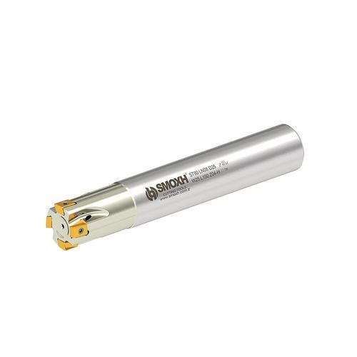 Fräser / 1/4 Kreis - ST90 LN08 D25 W25 L150 Z04-H - SMOXH CUTTING TOOLS - Eckradius / Walzenstirn / mit austauschbaren Wendeschneidplatten