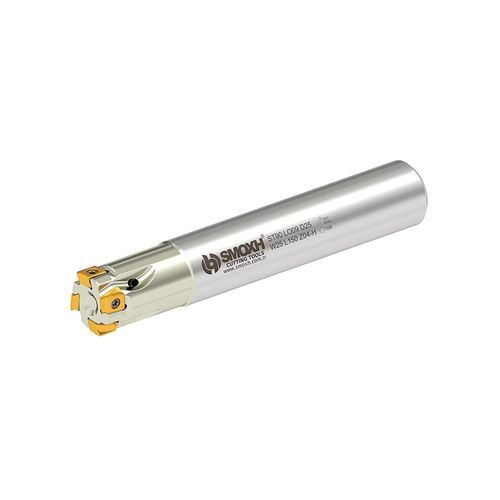 Fräser / 1/4 Kreis - ST90 LO09 D25 W25 L150 Z04-H - SMOXH CUTTING TOOLS - Eckradius / Walzenstirn / mit austauschbaren Wendeschneidplatten