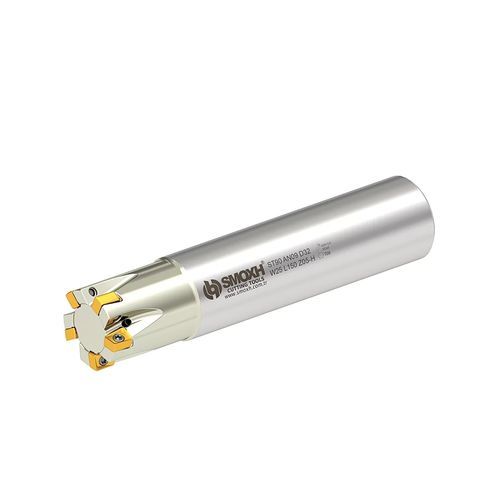 Fräser / 1/4 Kreis - ST90 AN09 D20 W20 L150 Z03-H - SMOXH CUTTING TOOLS - Eckradius / Walzenstirn / mit austauschbaren Wendeschneidplatten