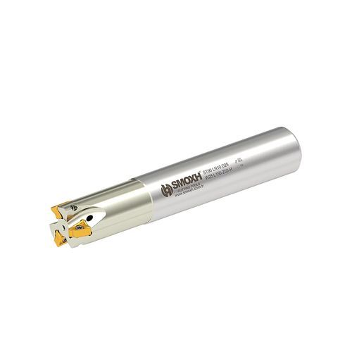 Fräser / 1/4 Kreis - ST90 LN10 D22 W20 L150 Z02 - SMOXH CUTTING TOOLS - Eckradius / Walzenstirn / mit austauschbaren Wendeschneidplatten