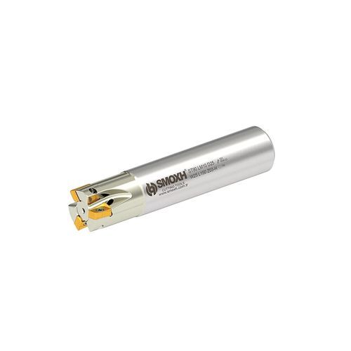 Fräser / 1/4 Kreis - ST90 LM10 D16 W16 L150 Z02-H - SMOXH CUTTING TOOLS - Eckradius / Walzenstirn / mit austauschbaren Wendeschneidplatten
