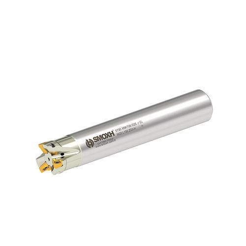 Fräser / 1/4 Kreis - ST90 XNKT06 D25 W25 L150 Z03-H - SMOXH CUTTING TOOLS - Eckradius / Walzenstirn / mit austauschbaren Wendeschneidplatten