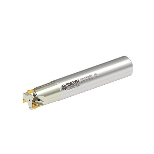 Fräser / 1/4 Kreis - ST90 3PK10 D16 W16 L150 Z01-H - SMOXH CUTTING TOOLS - Eckradius / Walzenstirn / mit austauschbaren Wendeschneidplatten