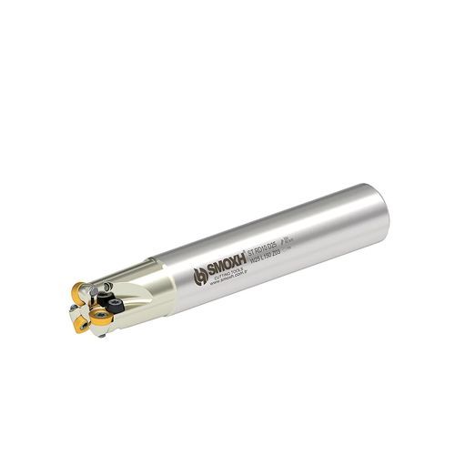 Fräser / 1/4 Kreis - ST RD1003 D25 W25 L150 Z03 - SMOXH CUTTING TOOLS - Eckradius / Walzenstirn / mit austauschbaren Wendeschneidplatten