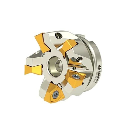Walzenstirnfräser - TK90 WN08 D63 A22 Z05-H - SMOXH CUTTING TOOLS - 1/4 Kreis / Eckradius / mit austauschbaren Wendeschneidplatten