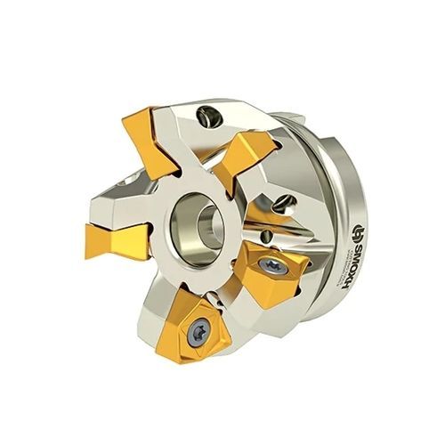 Walzenstirnfräser - TK90 WNGX08 D63 A22 Z05-H - SMOXH CUTTING TOOLS - 1/4 Kreis / Eckradius / mit austauschbaren Wendeschneidplatten