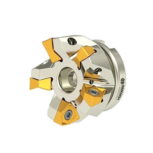 Walzenstirnfräser - TK90 WNHU08 D63 A22 Z05-H - SMOXH CUTTING TOOLS - 1/4 Kreis / Eckradius / mit austauschbaren Wendeschneidplatten