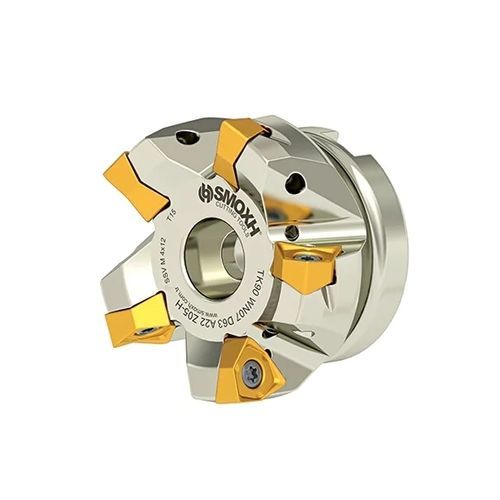 Walzenstirnfräser - TK90 WN07 D63 A22 Z05-H - SMOXH CUTTING TOOLS - 1/4 Kreis / Eckradius / mit austauschbaren Wendeschneidplatten