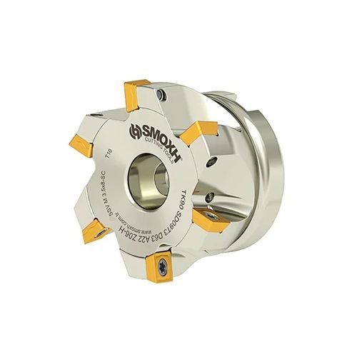 Walzenstirnfräser - TK90 SD09T3 D63 A22 Z06-H - SMOXH CUTTING TOOLS - 1/4 Kreis / Eckradius / mit austauschbaren Wendeschneidplatten